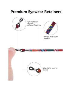 Cadena para Lentes Frienda 8 Piezas Ajustable Mujer 2