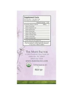 Té Digestivo con Prebióticos Mate Factor - 20 Bolsas 2