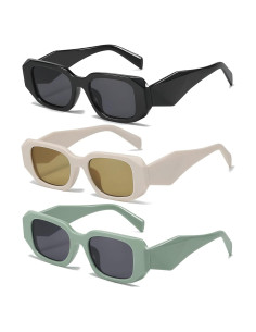 Gafas de Sol Rectangulares KUGUAOK 100% UV Protección