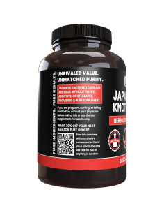 Cápsulas de Nudo Japonés Ingredientes Originales Puros 365 Unidades 2