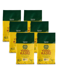 Yerba Mate Orgánica Hoja Suelta Guayakí 227g Paquete de 6