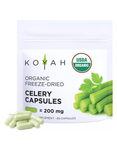 Cápsulas de Apio Orgánico KOYAH - 60 Veganas 200 mg