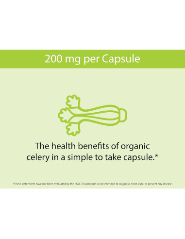Cápsulas de Apio Orgánico KOYAH - 60 Veganas 200 mg