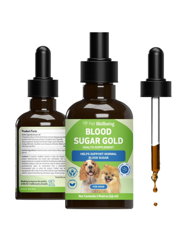 Suplemento Líquido Pet Wellbeing Blood Sugar Gold 59 ml