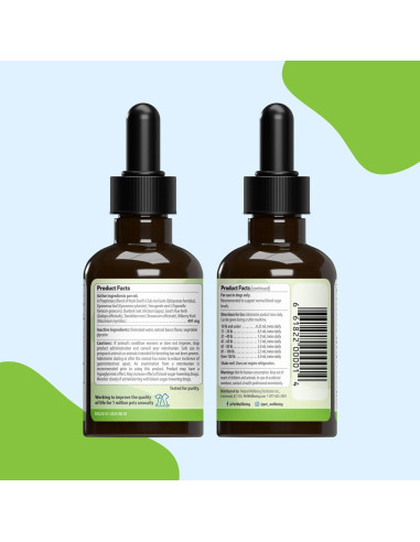 Suplemento Líquido Pet Wellbeing Blood Sugar Gold 59 ml