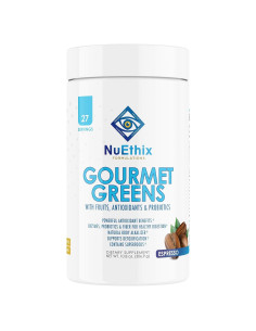 Suplemento Dietético Gourmet Greens NuEthix Espresso 27 Porciones