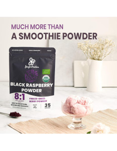 Polvo de Frambuesa Negra Jungle Powders 100g - Suplemento Orgánico 2
