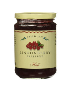 Conservas de Lingonberry Hafi 400 g - Importadas de Suecia