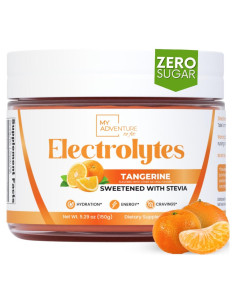 Polvo de Electrolitos Sin Azúcar My Adventure 150g Mandarina