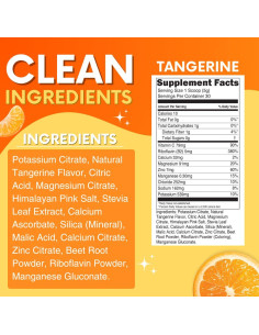 Polvo de Electrolitos Sin Azúcar My Adventure 150g Mandarina 2