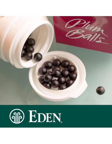 Bolas de Ciruela Ume Eden, 300 Unidades, 64.4 g, Alcalinas