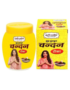 Pasta de Sándalo Puro Hari Darshan 40g para Puja y Ritual