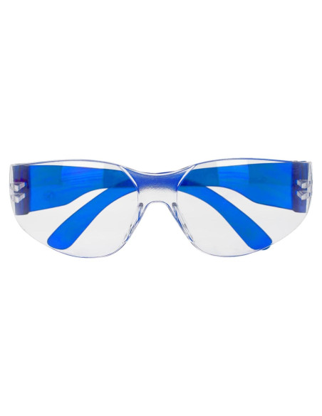 Gafas de Seguridad BISON LIFE - Lente Clara y Templo Azul Gafas de Seguridad BISON LIFE - Lente Clara y Templo Azul