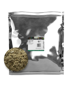 Hoja de Salvia Frotada Orgánica Frontier Co-op 0.45 kg Kosher
