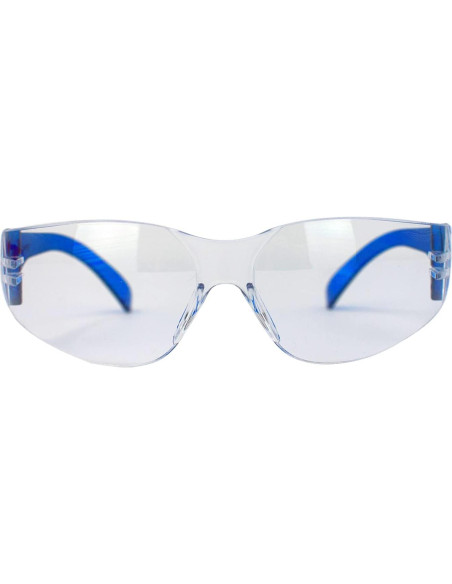 Gafas de Seguridad BISON LIFE - Lente Clara y Templo Azul Gafas de Seguridad BISON LIFE - Lente Clara y Templo Azul