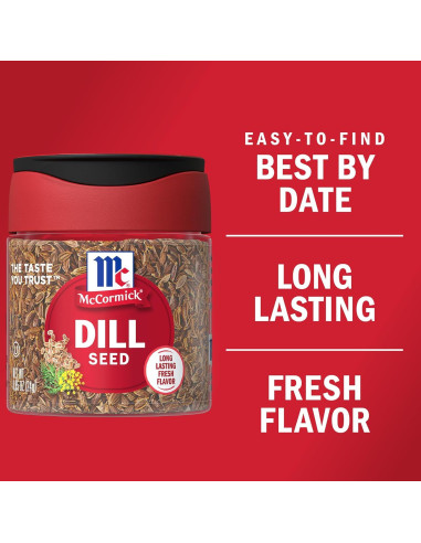 Semilla de Eneldo McCormick 24 g - Sabor Cítrico y Aromático