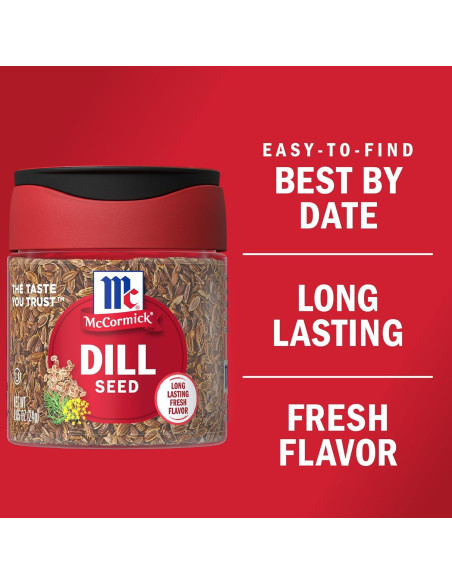 Semilla de Eneldo McCormick 24 g - Sabor Cítrico y Aromático