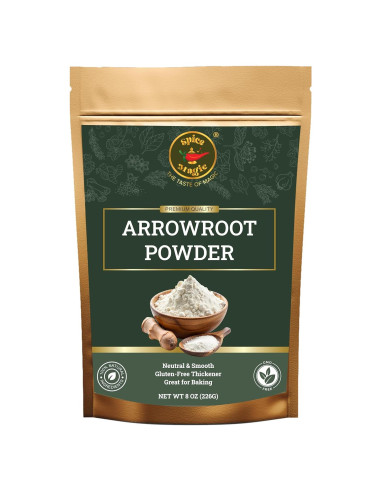 Polvo de Arrurruz Spice Magic 226g - Sin Gluten, Ideal para Salsas