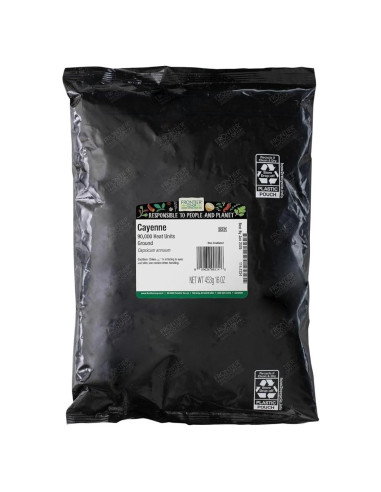 Pimienta de Cayena Molida Frontier Co-op 90,000 Hu 453g