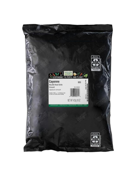 Pimienta de Cayena Molida Frontier Co-op 90,000 Hu 453g