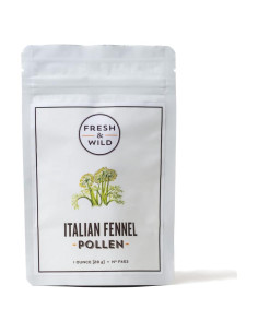 Polen de Hinojo Italiano Fresco y Salvaje 28 g - Vegano y Sin Gluten