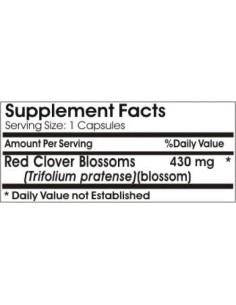 Cápsulas de Flor de Trébol Rojo 430mg - PureControl 100 Unidades 2