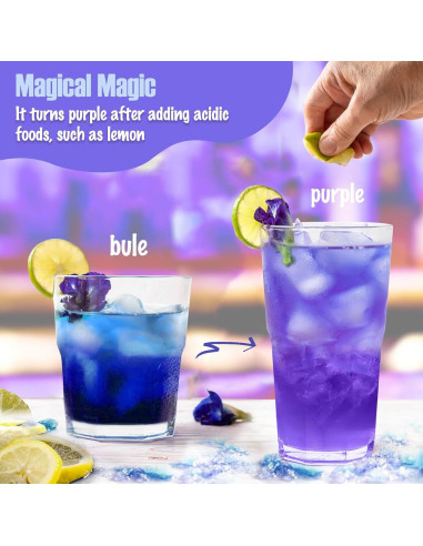 Polvo de Flor de Guisante Mariposa Egcina 283g - Colorante Natural