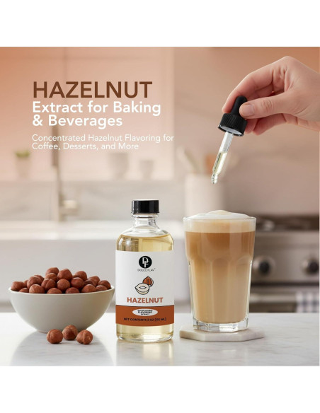 Extracto Natural de Avellana Dolce Flav - 60 ml Sin Azúcar