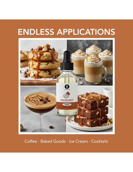 Extracto Natural de Avellana Dolce Flav - 60 ml Sin Azúcar