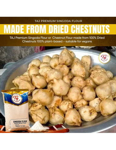 Harina Premium TAJ de Castaña de Agua 1.81 kg Sin Gluten