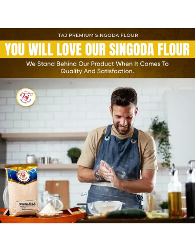 Harina Premium TAJ de Castaña de Agua 1.81 kg Sin Gluten