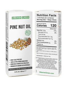 Aceite de Piñón Siberiano Best Value 100ml 100% Natural Extra Virgen 2