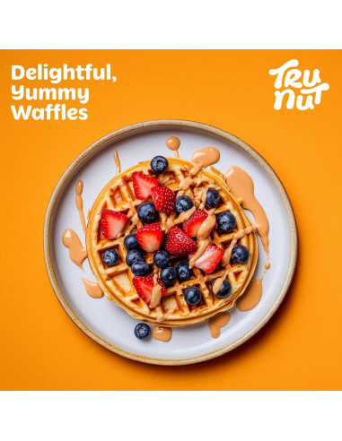 Harina de Cacahuate Tru-Nut 396g - Sin Gluten, Vegana, Keto