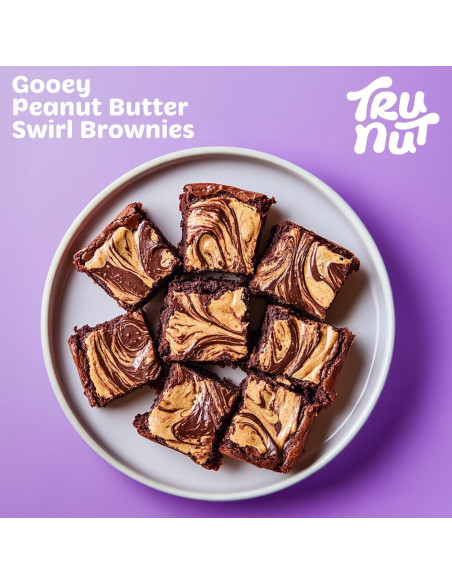 Harina de Cacahuate Tru-Nut 396g - Sin Gluten, Vegana, Keto