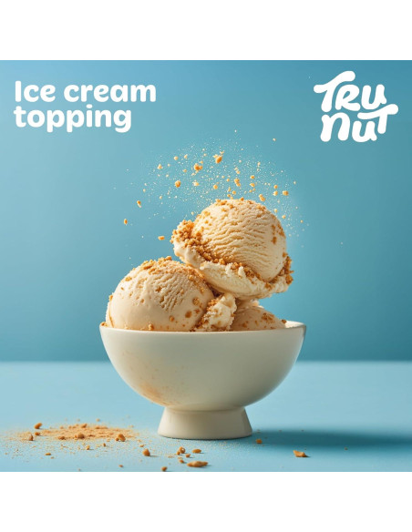 Harina de Cacahuate Tru-Nut 396g - Sin Gluten, Vegana, Keto