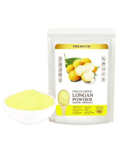 Polvo de Longan Deshidratado 80g - 100% Puro y Natural