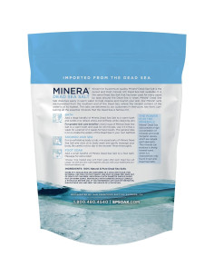 Sal de Mar Muerto Minera Grano Fino 0.91 kg - 100% Pura 2