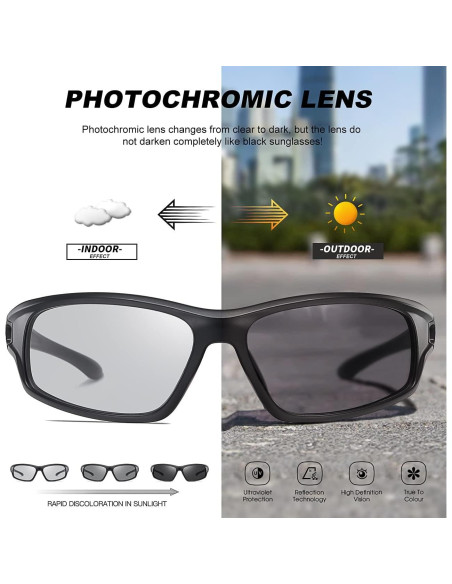 Gafas de sol polarizadas AWGSEE 100% UV para hombres 2pack