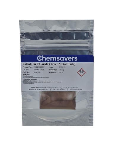 Cloruro de Paladio 99.99% 100mg Chemsavers