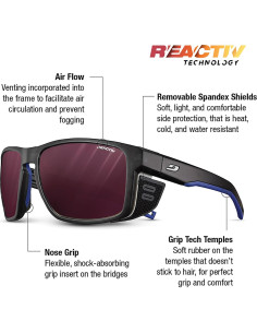 Gafas de sol Julbo Shield Glacier Unisex Lentes Fotocromáticos 2