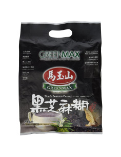 Bebida Instantánea de Cereal de Sésamo Negro GreenMax - 12 Sobres x 30g
