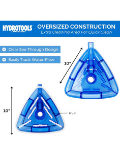 Cabezal de Vacío Ponderado Swimline Clear Super Aero-Vac 2