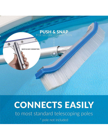 Cepillo de Pared y Azulejos para Piscina LALAPOOL 45.72 cm