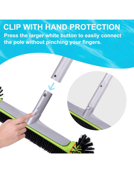 Cabezal de Cepillo para Piscina Sepetrel PB-360 44.45 cm