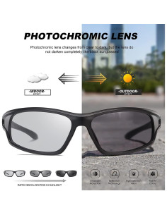 Gafas de sol deportivas AWGSEE polarizadas 100% UV 2pack 2