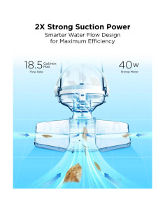 Aspiradora de piscina InoKraft K1.5 Pro recargable 70 L/min 2