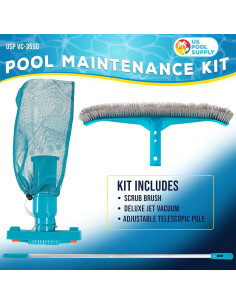 Kit de Mantenimiento de Piscina U.S. Pool Supply Deluxe 2