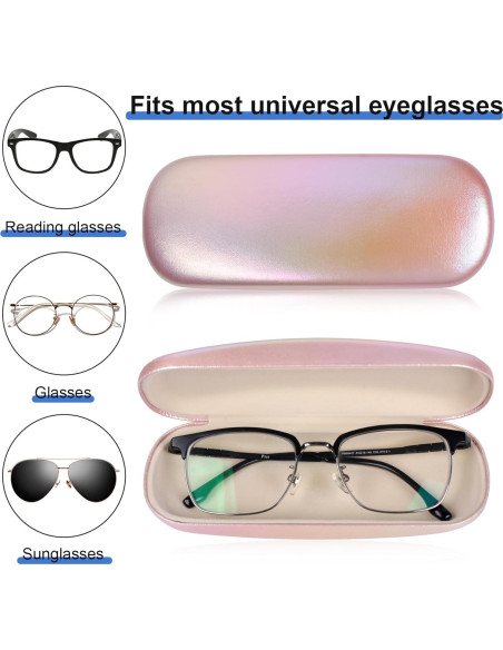 Estuche Duro Joyberg para Gafas - Paquete de 2 con Paño Estuche Duro Joyberg para Gafas - Paquete de 2 con Paño