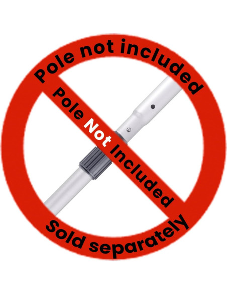 Kit de limpieza de piscina Sepetrel Deluxe con cepillo y redes