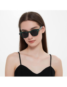 Gafas de Sol Gtand Unisex Retro 46mm UV400 Verde Esmeralda 2